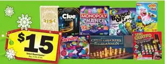 Meijer Select board games offer