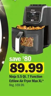 Meijer Ninja 5.5 qt. 7 function ezview air fryer max xl offer