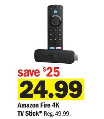 Meijer Amazon fire 4k tv stick offer