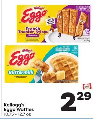 Weis Markets Kellogg's eggo waffles offer