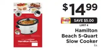 ShopRite 5-quart slow cooker offer