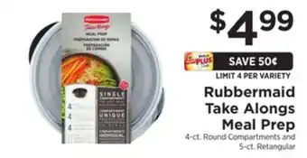 ShopRite Take alongs meal prep offer