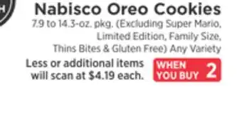 ShopRite Oreo cookies offer