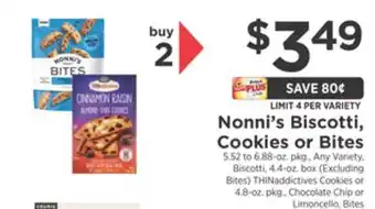 ShopRite Biscotti, cookies or bites offer