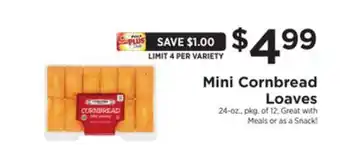 ShopRite Mini cornbread loaves offer