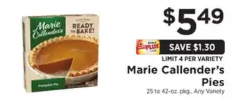 ShopRite Pies offer