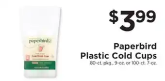 ShopRite Plastic cold cups offer