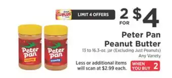 ShopRite Peanut butter offer
