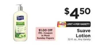 ShopRite Lotion offer