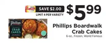 ShopRite Boardwalk crab cakes offer