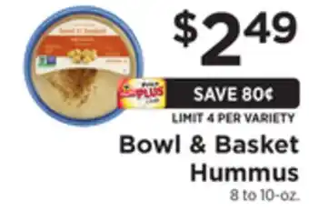 ShopRite Hummus offer