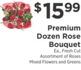 ShopRite Premium dozen rose bouquet offer