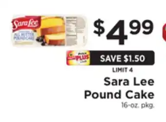 ShopRite Pound cake offer