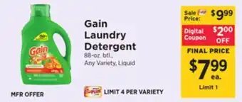 ShopRite Laundry detergent offer