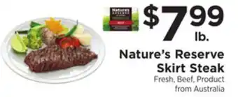ShopRite Skirt steak offer