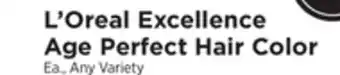 ShopRite Excellence age perfect hair color offer