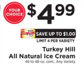 ShopRite All natural ice cream offer