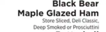 ShopRite Maple glazed ham offer