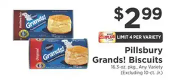 ShopRite Grands! biscuits offer