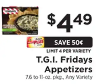 ShopRite Appetizers offer