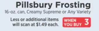 ShopRite Frosting offer