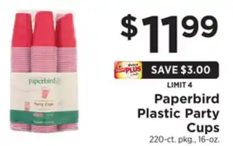 ShopRite Plastic party cups offer