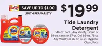 ShopRite Laundry detergent offer