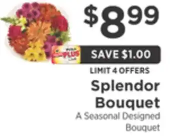 ShopRite Splendor bouquet offer