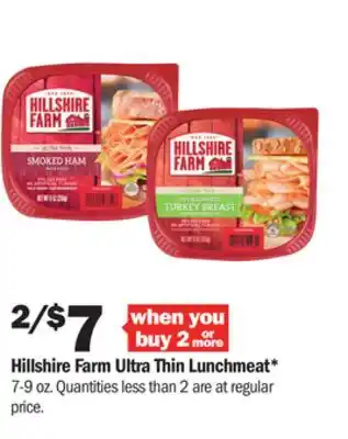 Meijer Hillshire farm ultra thin lunchmeat offer