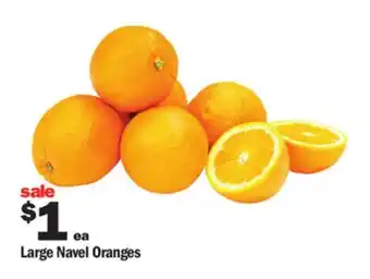 Meijer Large navel oranges offer