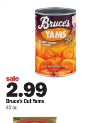 Meijer Bruce's cut yams offer