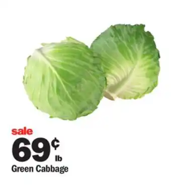 Meijer Green cabbage offer