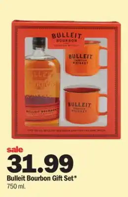 Meijer Bulleit bourbon gift set offer
