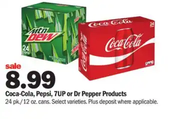 Meijer Coca-cola, pepsi, 7up or dr pepper products offer