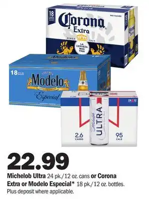 Meijer Michelob ultra offer