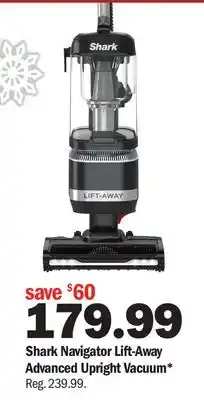 Meijer Shark navigator lift-away advanced upright vacuum offer