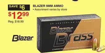 Dunham's Sports Blazer 9mm ammo offer
