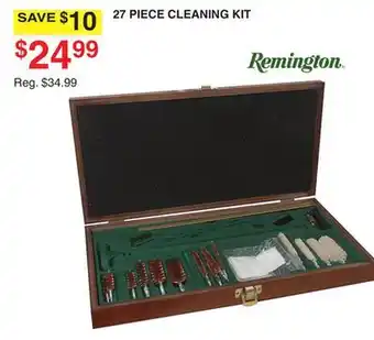 Dunham's Sports Remington 27 piece cleaning kit offer