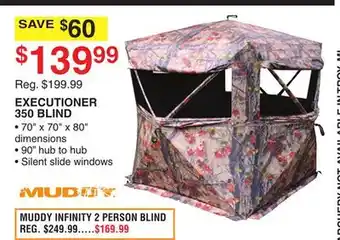 Dunham's Sports Muddy executioner 350 blind offer