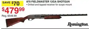 Dunham's Sports Remington 870 fieldmaster 12ga shotgun offer