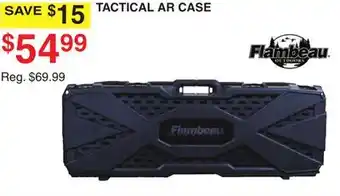 Dunham's Sports Flambeau tactical ar case offer