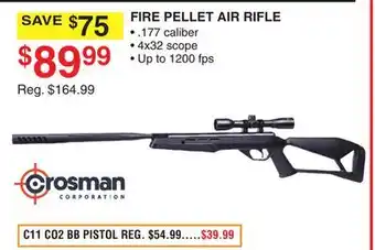 Dunham's Sports Crosman c11 co2 bb pistol offer