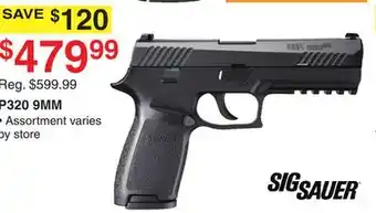 Dunham's Sports Sig sauer p320 9mm offer