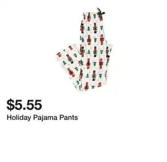 Five Below Holiday pajama pants offer