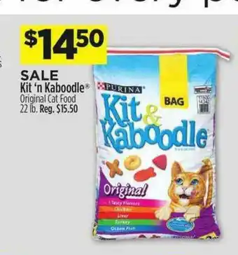 Dollar General Kit 'n Kaboodle Original Cat Food offer