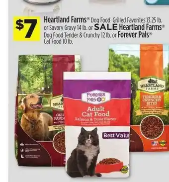 Dollar General Heartland Farms Dog Food Grilles Favorites Or Savory Gravy Heartland Farms Dog Food Tender & Crunchy offer