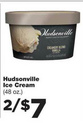 Family Fare Hudsonville Ice Cream offer