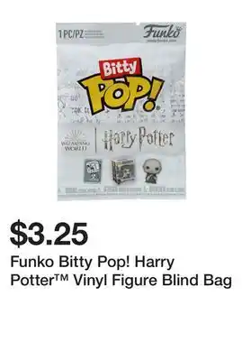 Five Below Funko bitty pop! harry potter vinyl figure blind bag offer