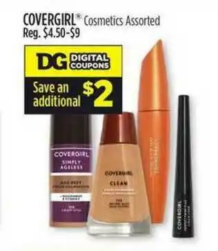 Dollar General Covergirl Cosmetics Assorted offer