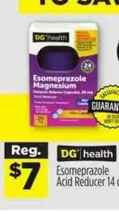 Dollar General Dg Health Espmeprazole Acide Reducer offer